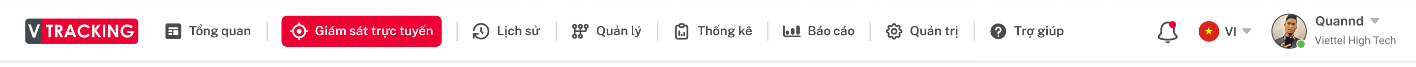 Ảnh minh họa thao tác trên phần mềm Tendoo Vận Tải Viettel